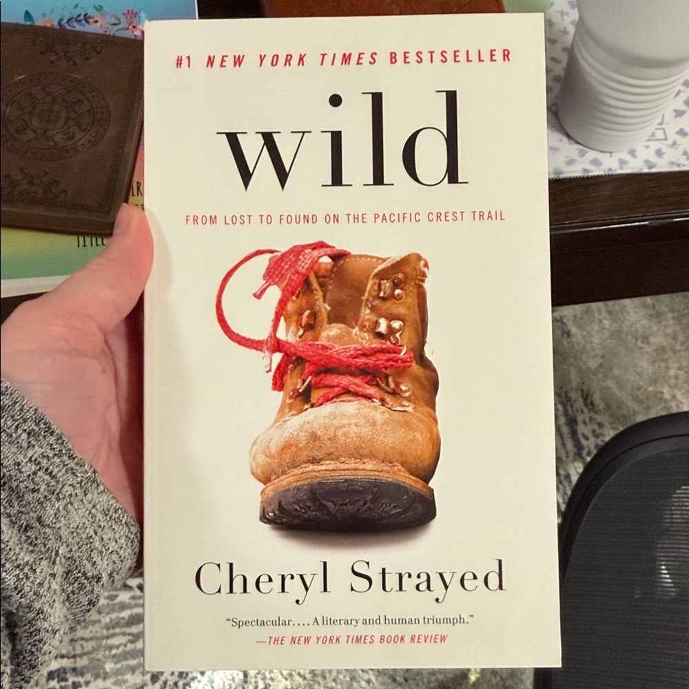 Wild by Cheryl Strayed - Paperback Book with Red Accents